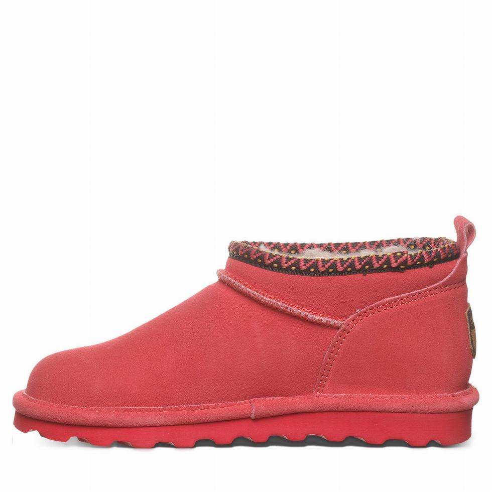 Botas Bearpaw Super Shorty Deco Mujer Rojas | DGY6373HW