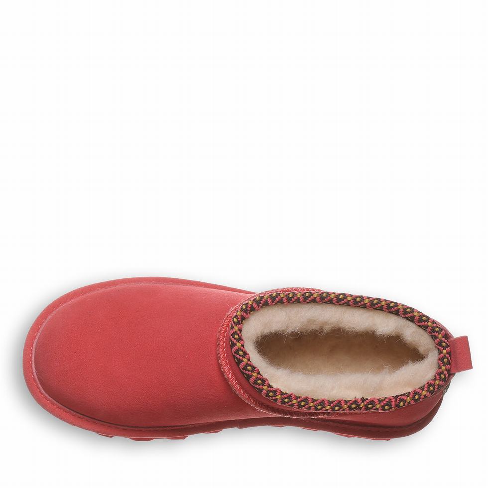 Botas Bearpaw Super Shorty Deco Mujer Rojas | DGY6373HW