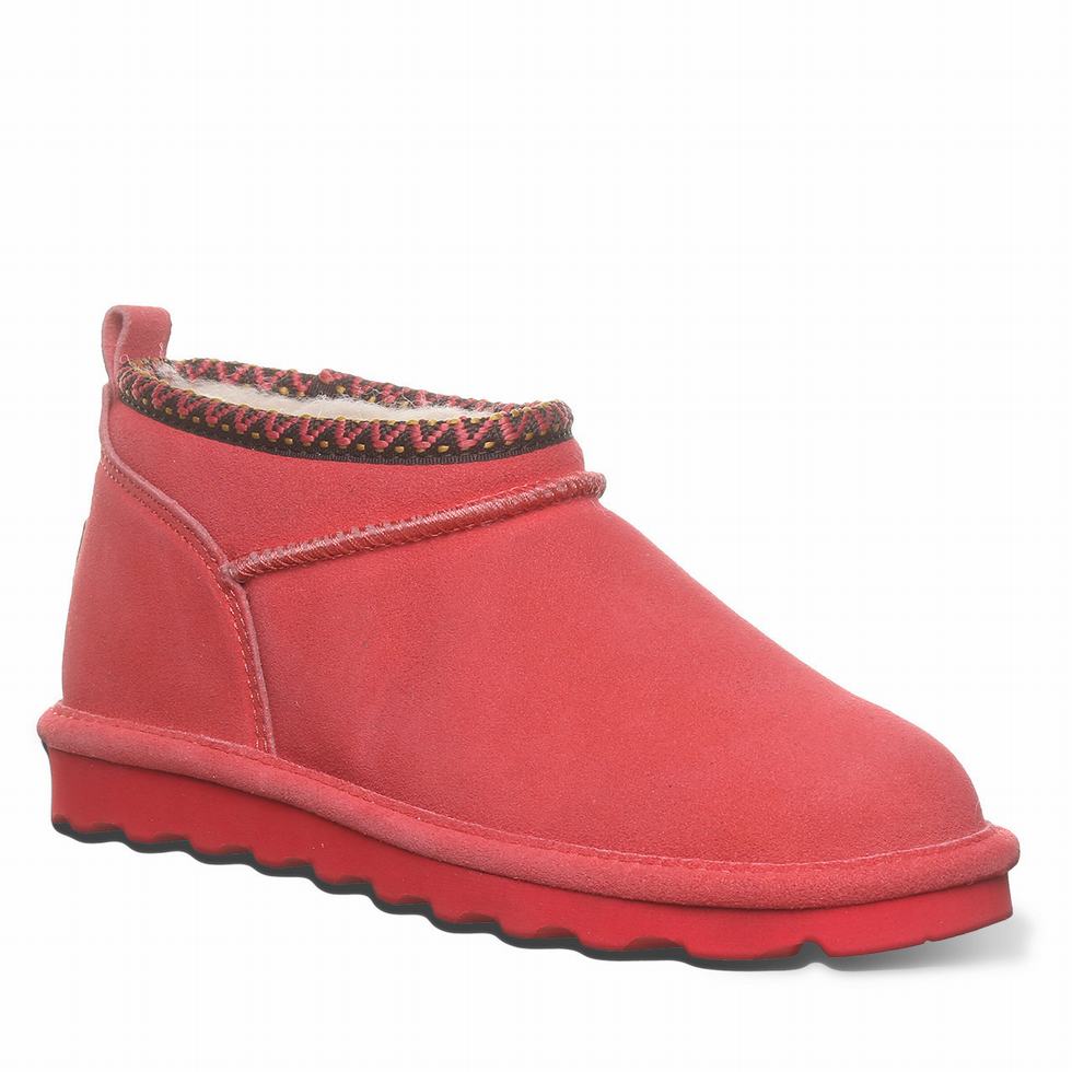 Botas Bearpaw Super Shorty Deco Mujer Rojas | DGY6373HW