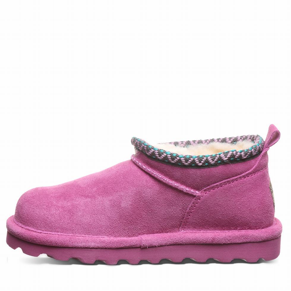 Botas Bearpaw Super Shorty Deco Youth Niños Moradas | DBH9724AK