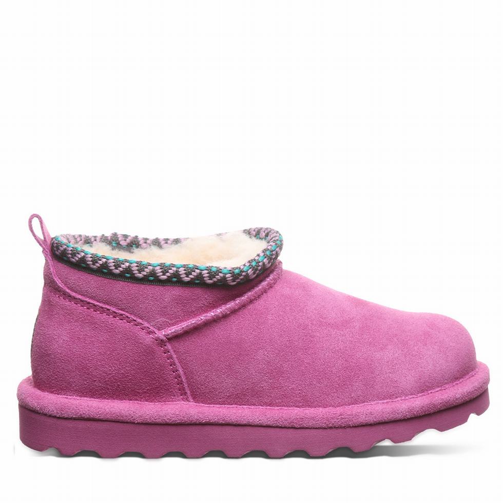 Botas Bearpaw Super Shorty Deco Youth Niños Moradas | DBH9724AK