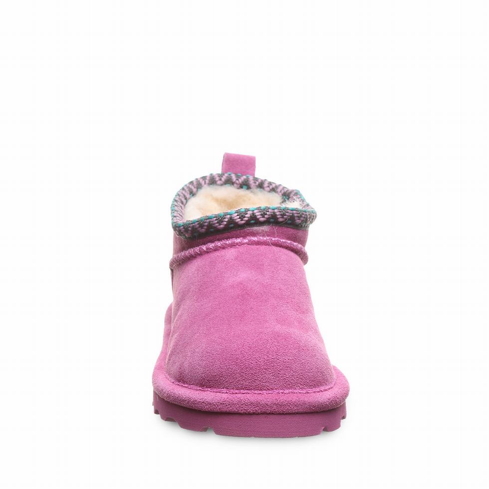 Botas Bearpaw Super Shorty Deco Youth Niños Moradas | DBH9724AK