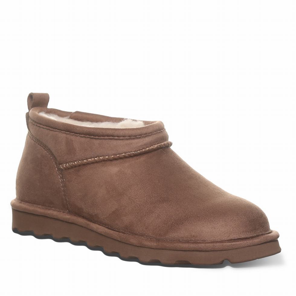 Botas Bearpaw Super Shorty Vegan Mujer Marrones | SZP228KE