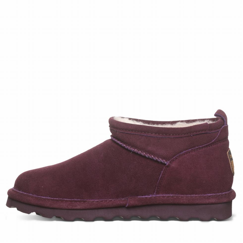 Botas Bearpaw Super Shorty Wide Mujer Moradas | CLR8158YZ