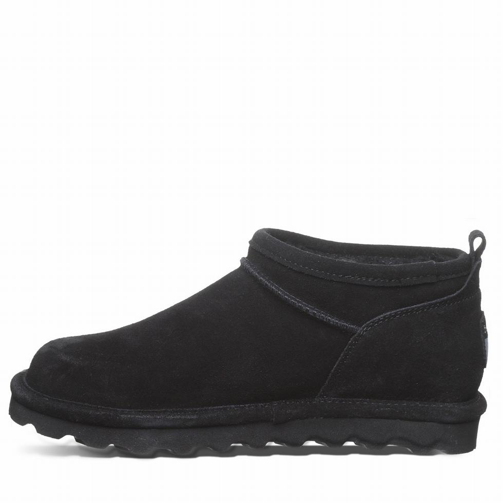 Botas Bearpaw Super Shorty Wide Mujer Negras | NOB545UG