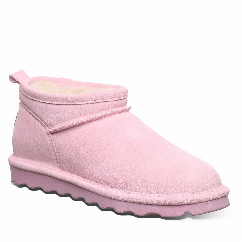 Botas Bearpaw Super Shorty Wide Mujer Rosas | ZJJ292GX