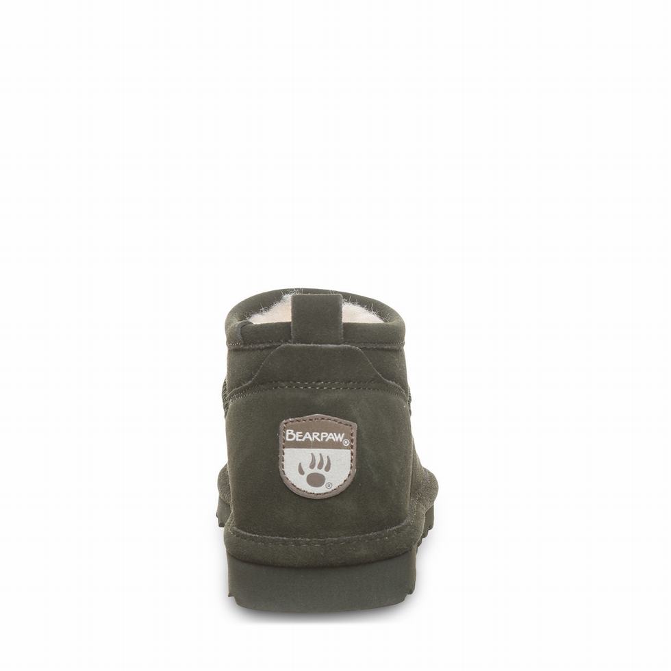 Botas Bearpaw Super Shorty Wide Mujer Verde | KUC1393JR