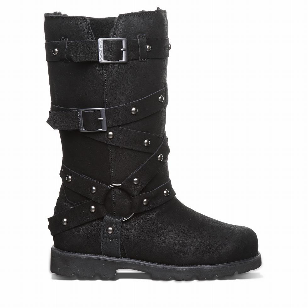 Botas Bearpaw Theo Mujer Negras | JFQ9263VU