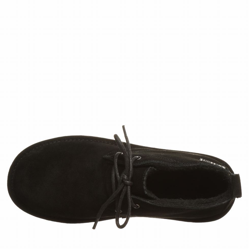 Botas Chukka Bearpaw Skye Wide Mujer Negras | PKX887FW