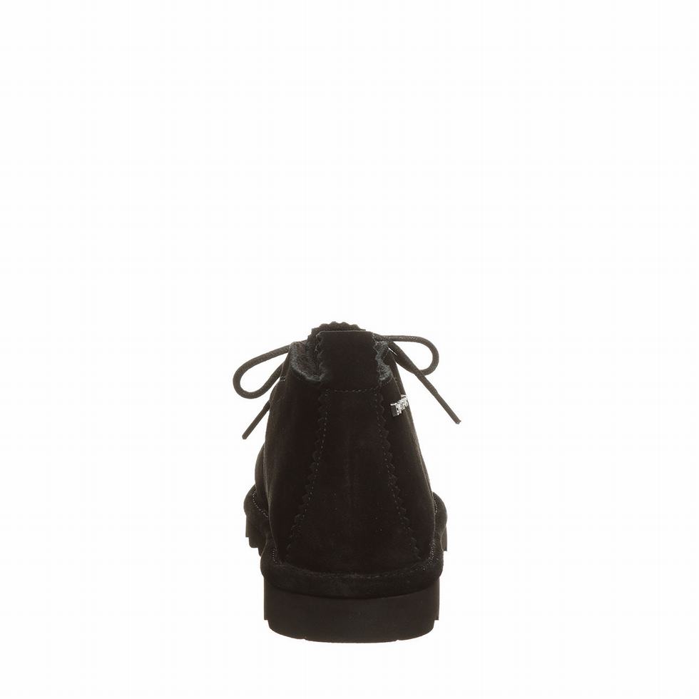 Botas Chukka Bearpaw Skye Wide Mujer Negras | PKX887FW