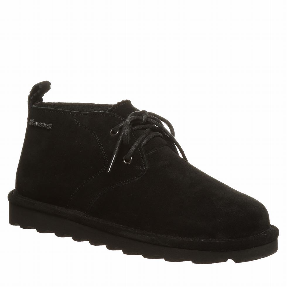 Botas Chukka Bearpaw Skye Wide Mujer Negras | PKX887FW