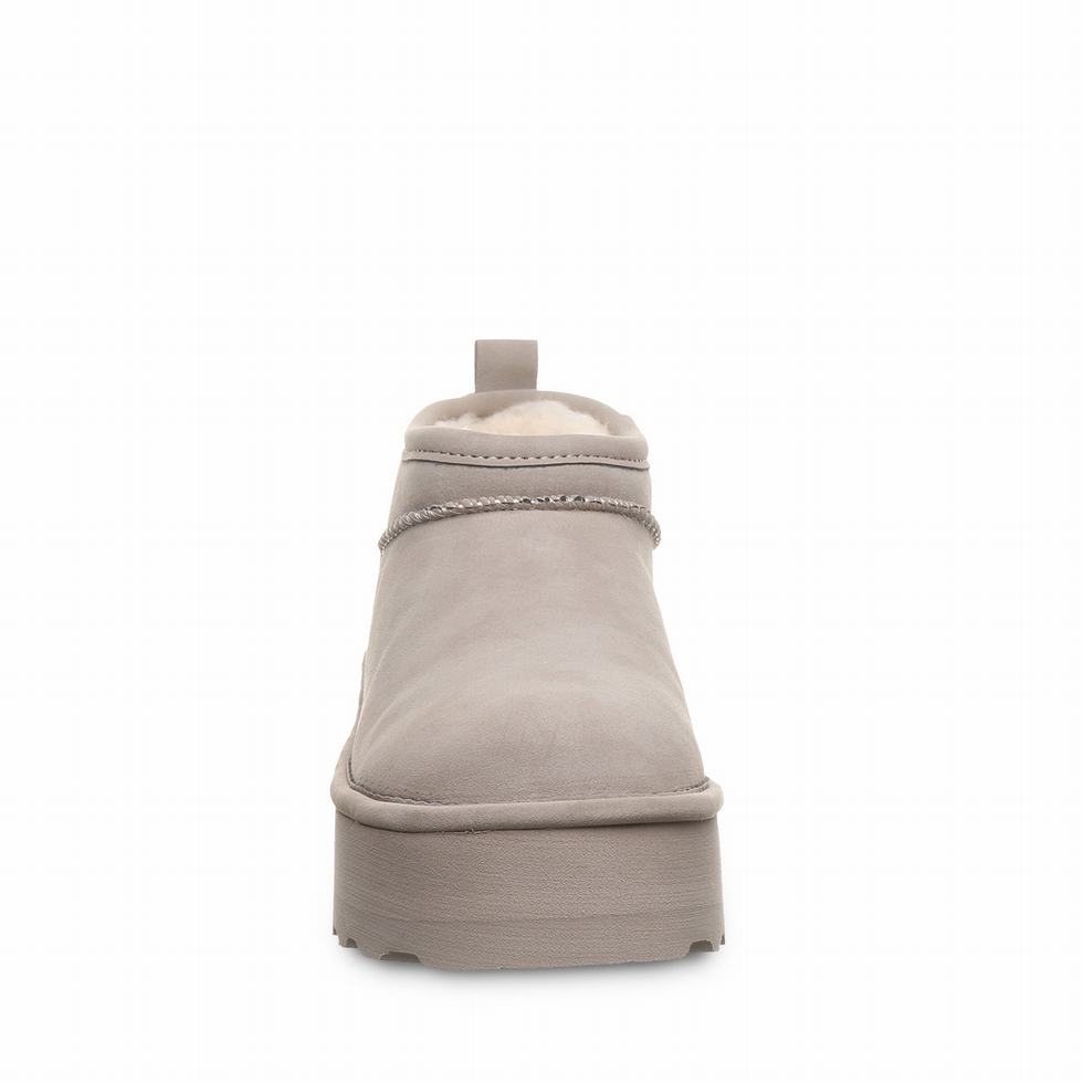 Botas Plataforma Bearpaw Retro Super Shorty Vegan Mujer Beige | RRY9913VA