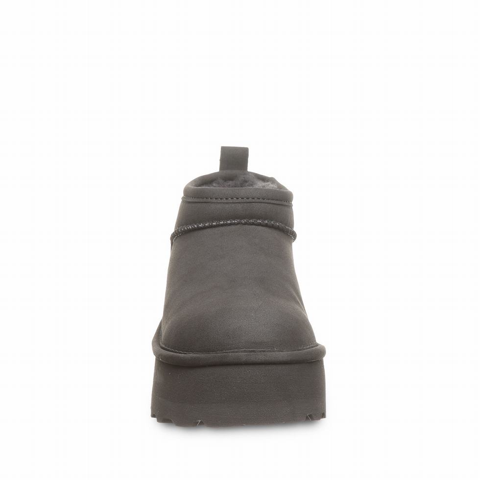 Botas Plataforma Bearpaw Retro Super Shorty Vegan Mujer Gris | VNX3374KF