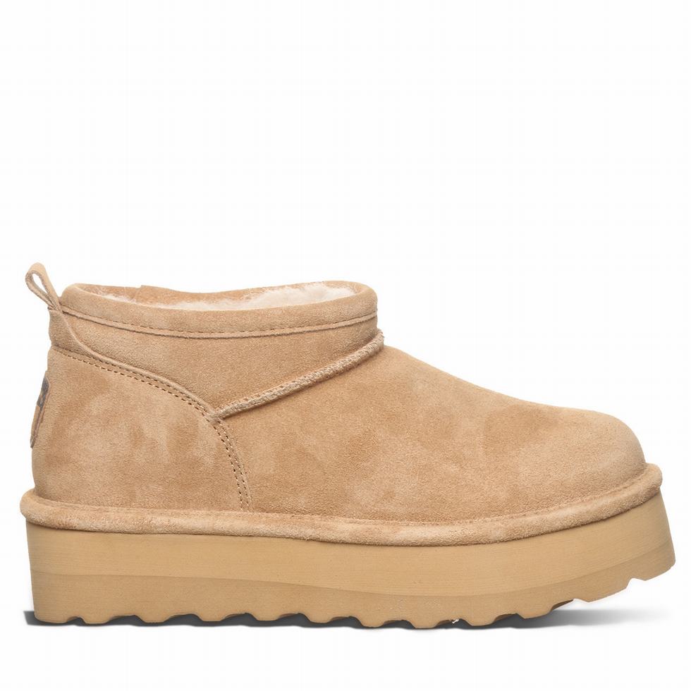 Botas Plataforma Bearpaw Retro Super Shorty Mujer Marrones | RFT7356CN