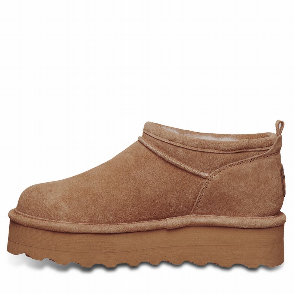 Botas Plataforma Bearpaw Retro Super Shorty Mujer Marrones | ZBJ8145XN