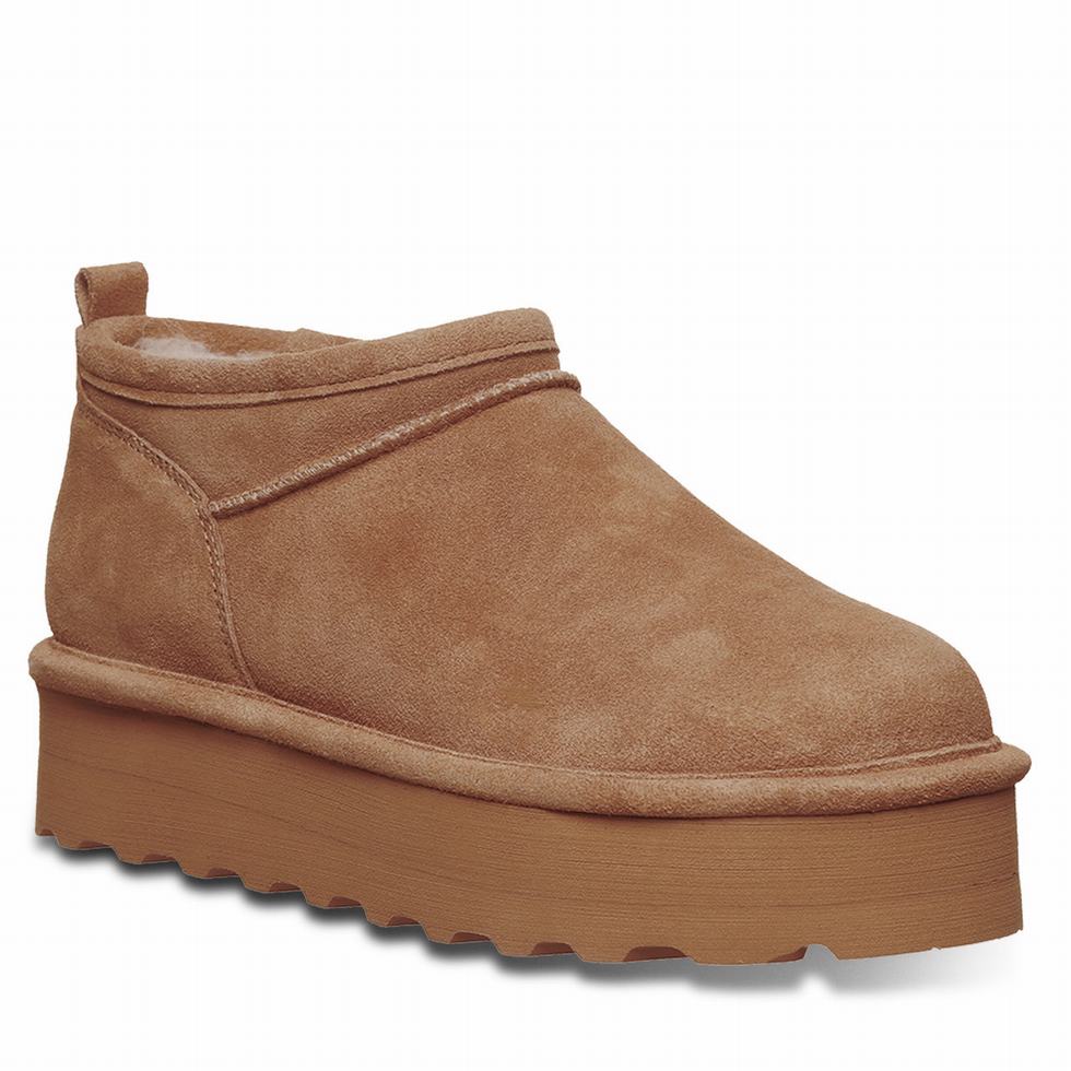 Botas Plataforma Bearpaw Retro Super Shorty Mujer Marrones | ZBJ8145XN