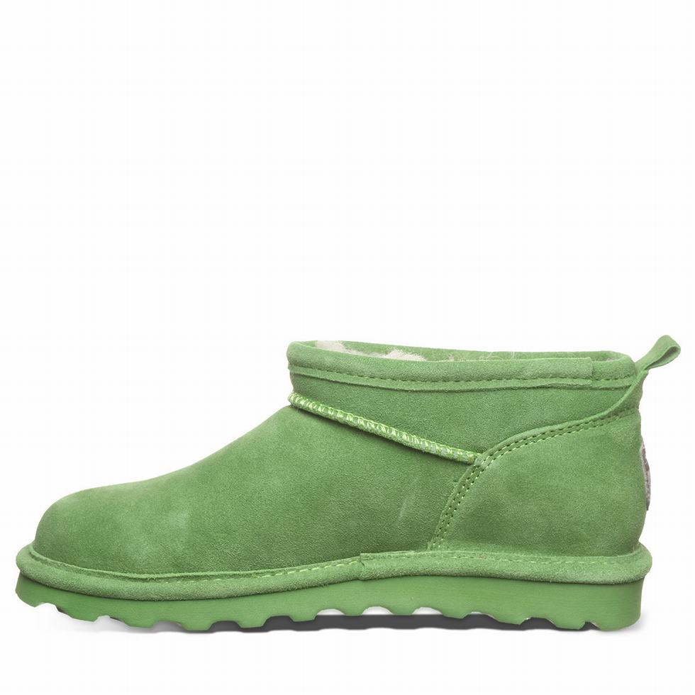 Botas de Nieve Bearpaw Super Shorty Mujer Verde | BFL6255DJ