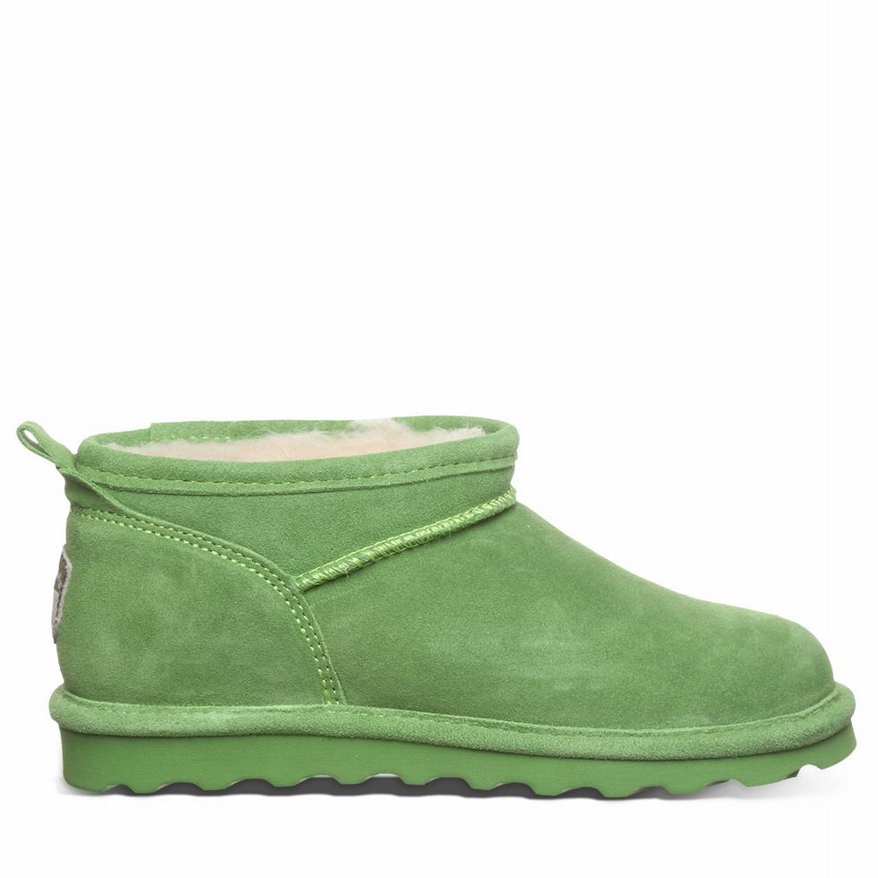 Botas de Nieve Bearpaw Super Shorty Mujer Verde | BFL6255DJ