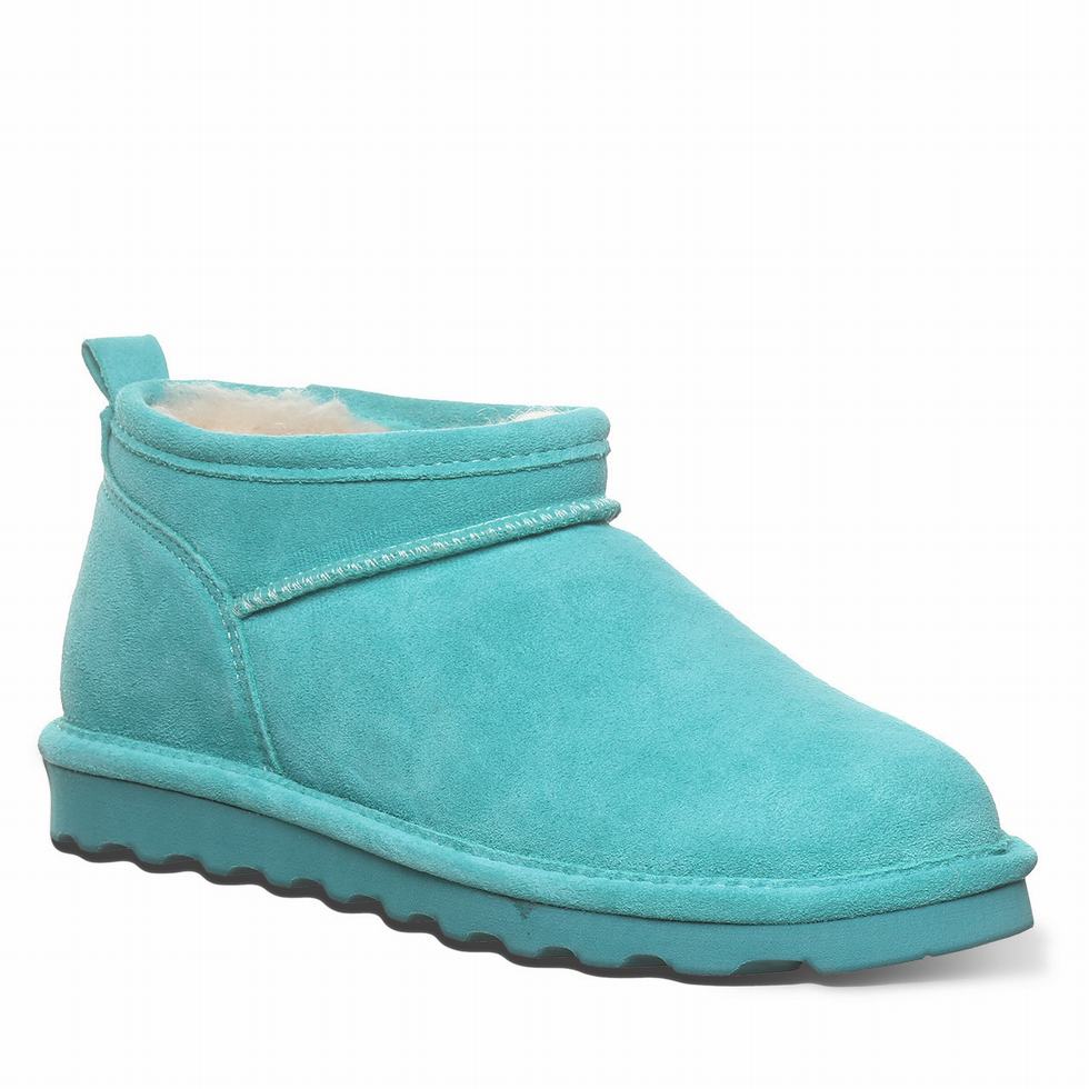 Botas de Nieve Bearpaw Super Shorty Mujer Azules | JGL1213OF