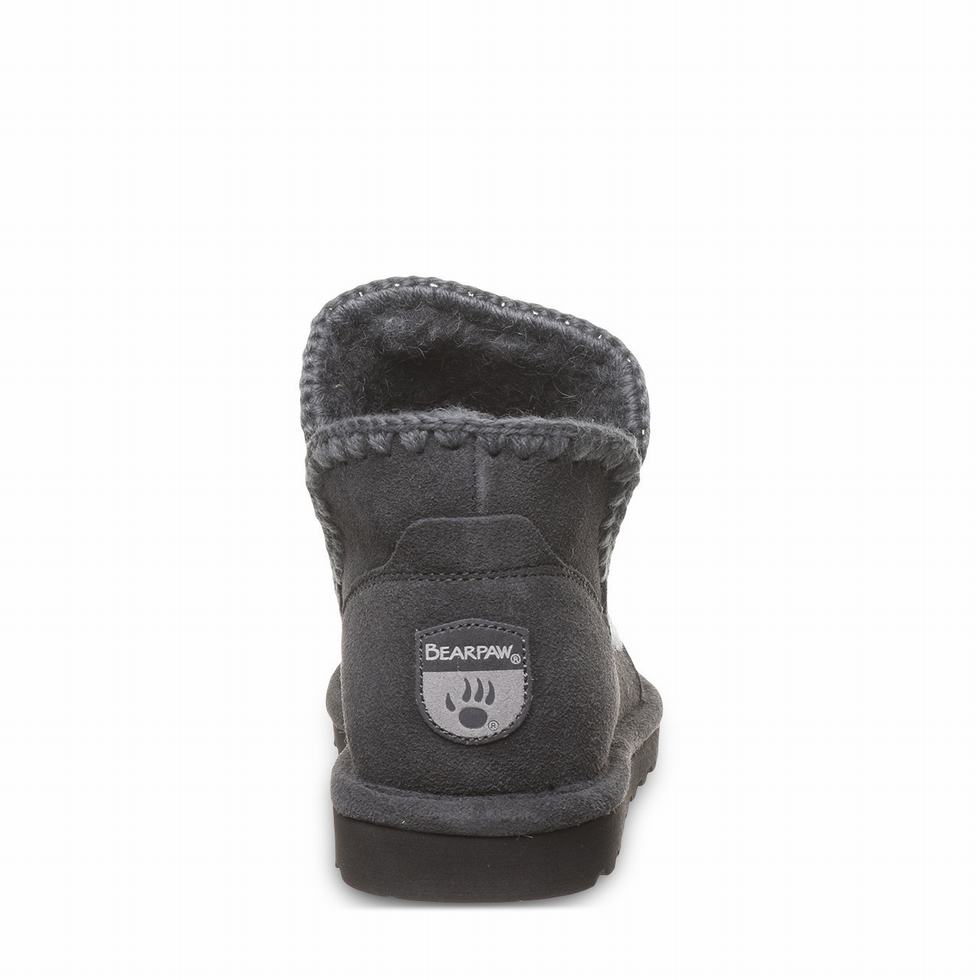 Botas de Nieve Bearpaw Winter Mujer Gris | THZ2826XJ