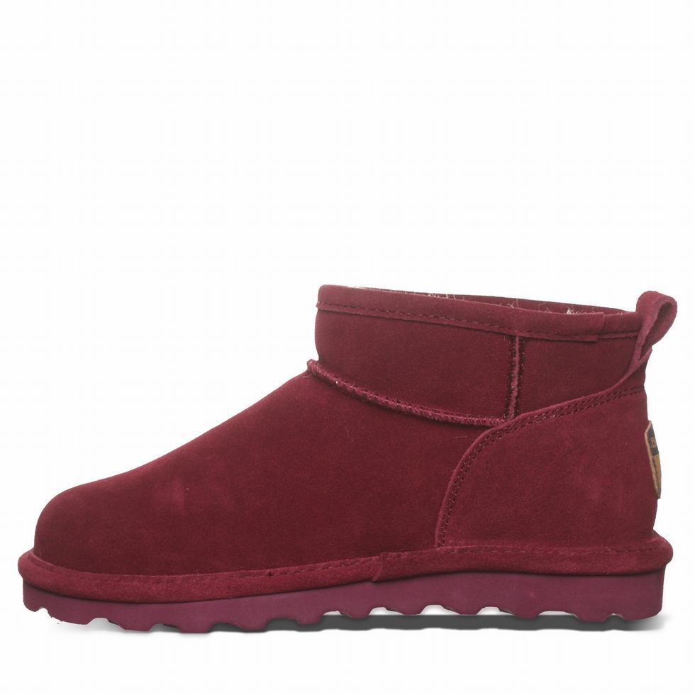 Botines Bearpaw Shorty Mujer Rojas | NTX7479NG