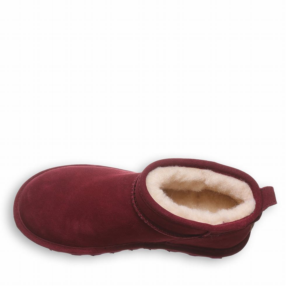 Botines Bearpaw Shorty Mujer Rojas | NTX7479NG