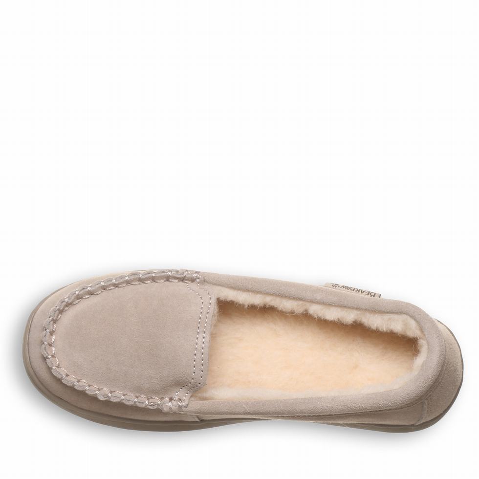 Pantuflas Bearpaw Angel Mujer Marrones | RUP7066VG