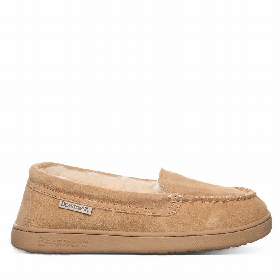 Pantuflas Bearpaw Angel Mujer Marrones | QWN3578TW