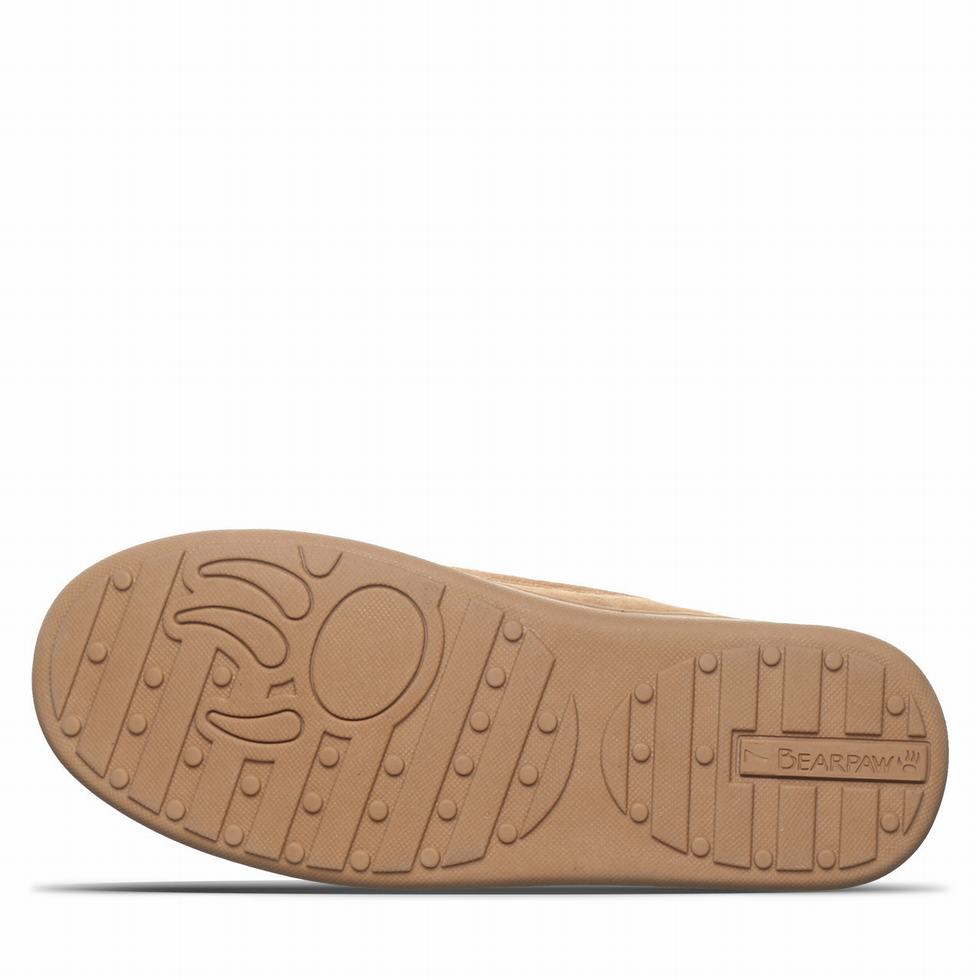 Pantuflas Bearpaw Angel Mujer Marrones | QWN3578TW