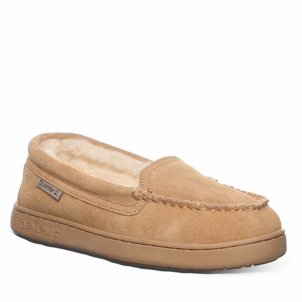 Pantuflas Bearpaw Angel Mujer Marrones | QWN3578TW