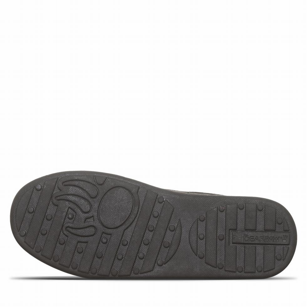 Pantuflas Bearpaw Angel Mujer Negras | ZWP3268BD