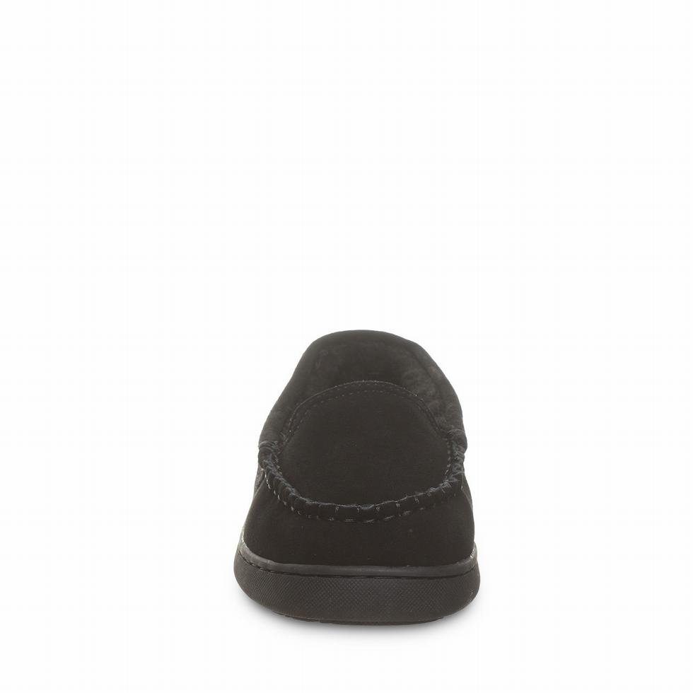 Pantuflas Bearpaw Angel Mujer Negras | ZWP3268BD