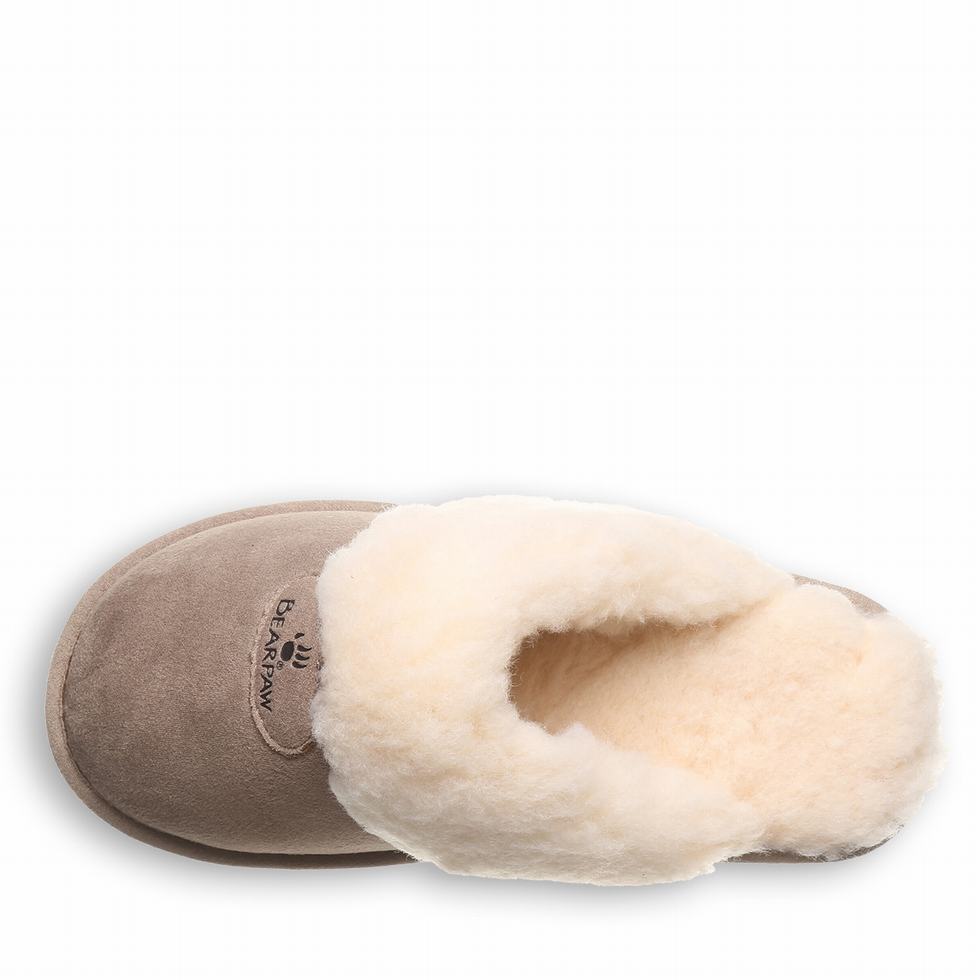 Pantuflas Bearpaw Effie Vegan Mujer Marrones | TGB9381KZ