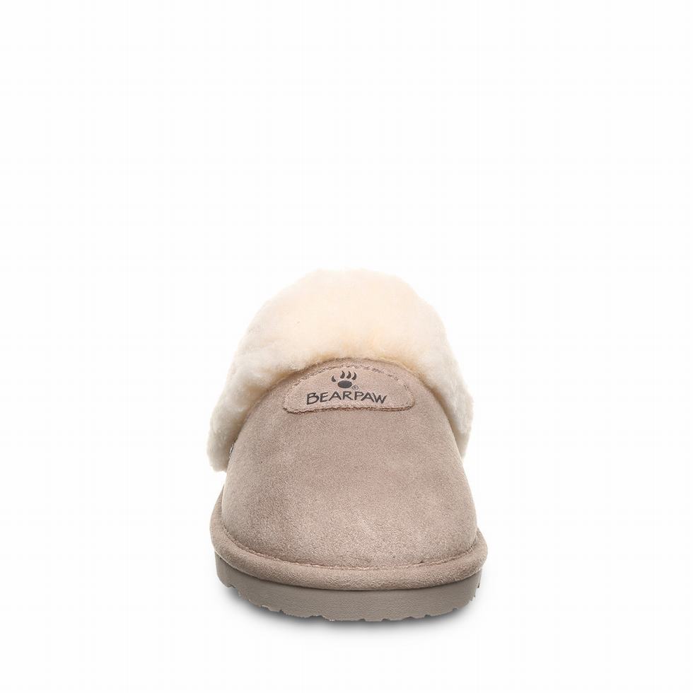 Pantuflas Bearpaw Effie Vegan Mujer Marrones | TGB9381KZ