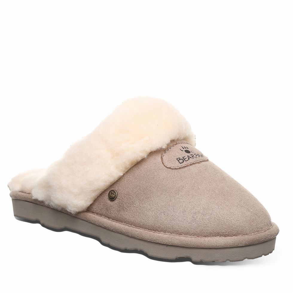 Pantuflas Bearpaw Effie Vegan Mujer Marrones | TGB9381KZ