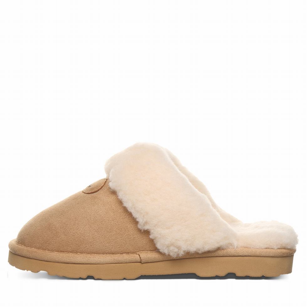 Pantuflas Bearpaw Effie Vegan Mujer Marrones | EMY6087IV