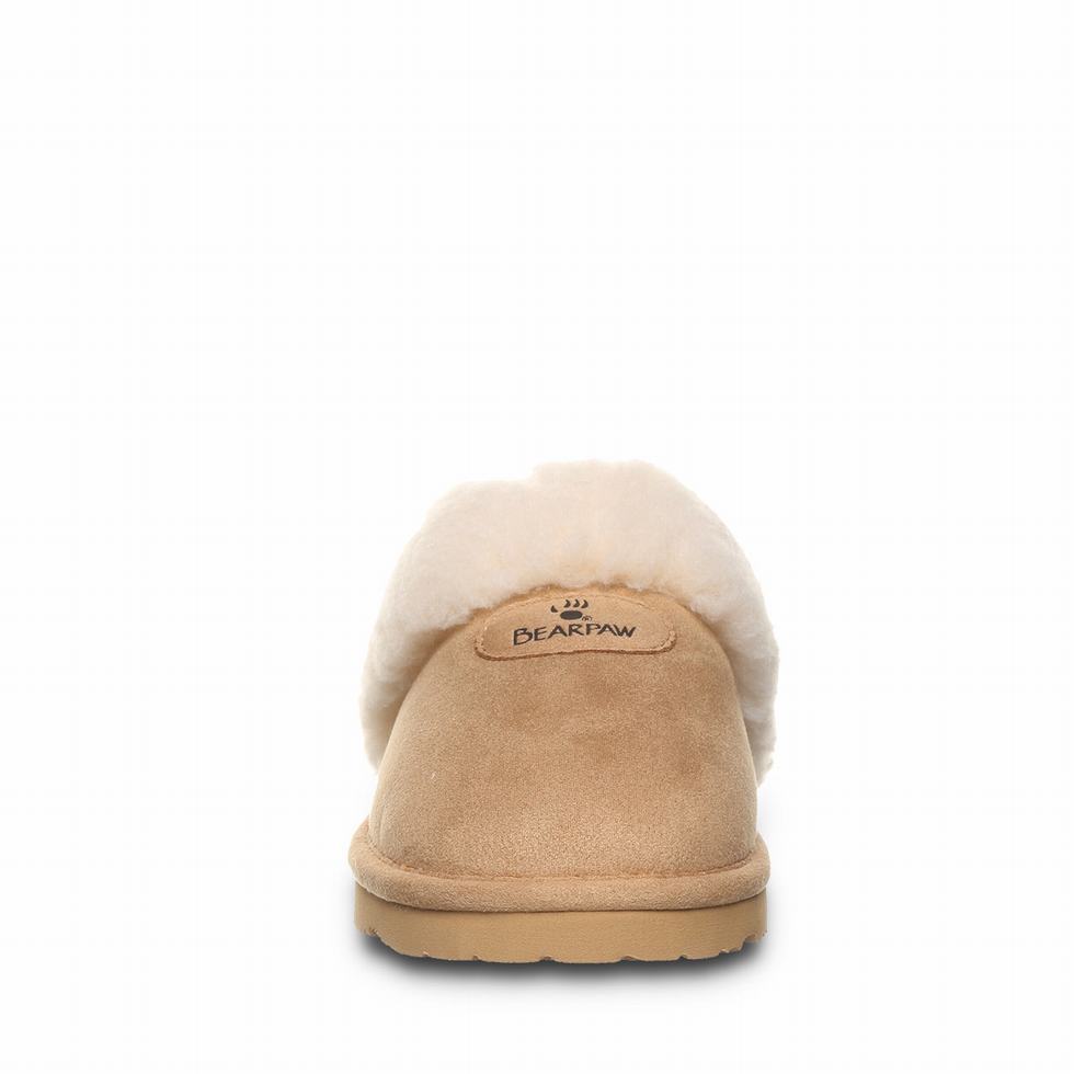 Pantuflas Bearpaw Effie Vegan Mujer Marrones | EMY6087IV