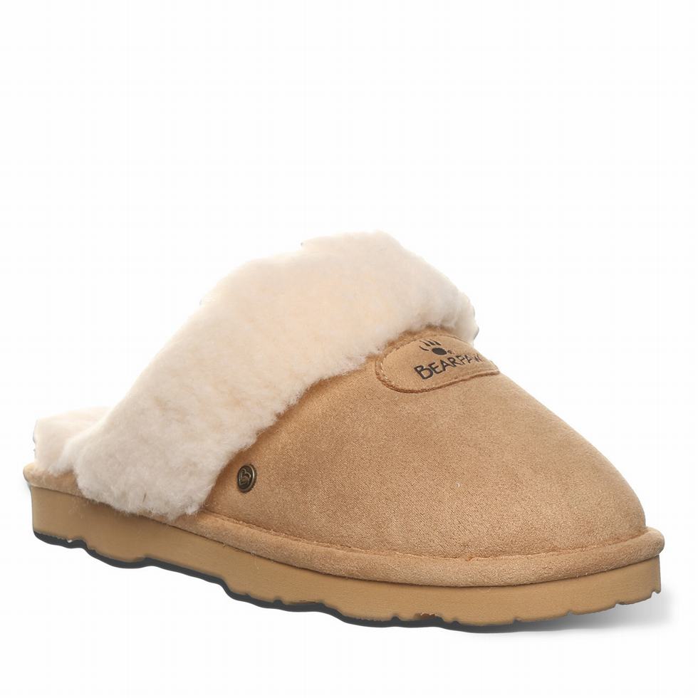 Pantuflas Bearpaw Effie Vegan Mujer Marrones | EMY6087IV