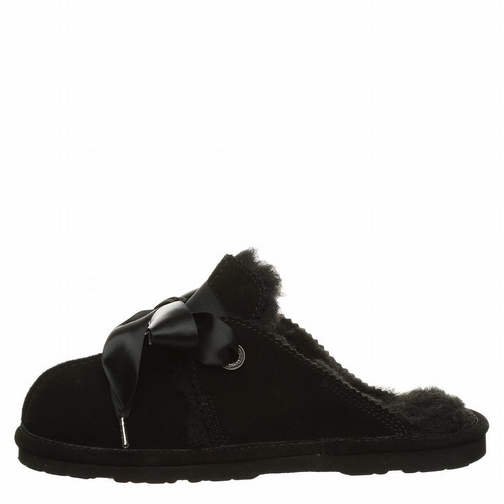 Pantuflas Bearpaw Jolietta Mujer Negras | SWS5888RK