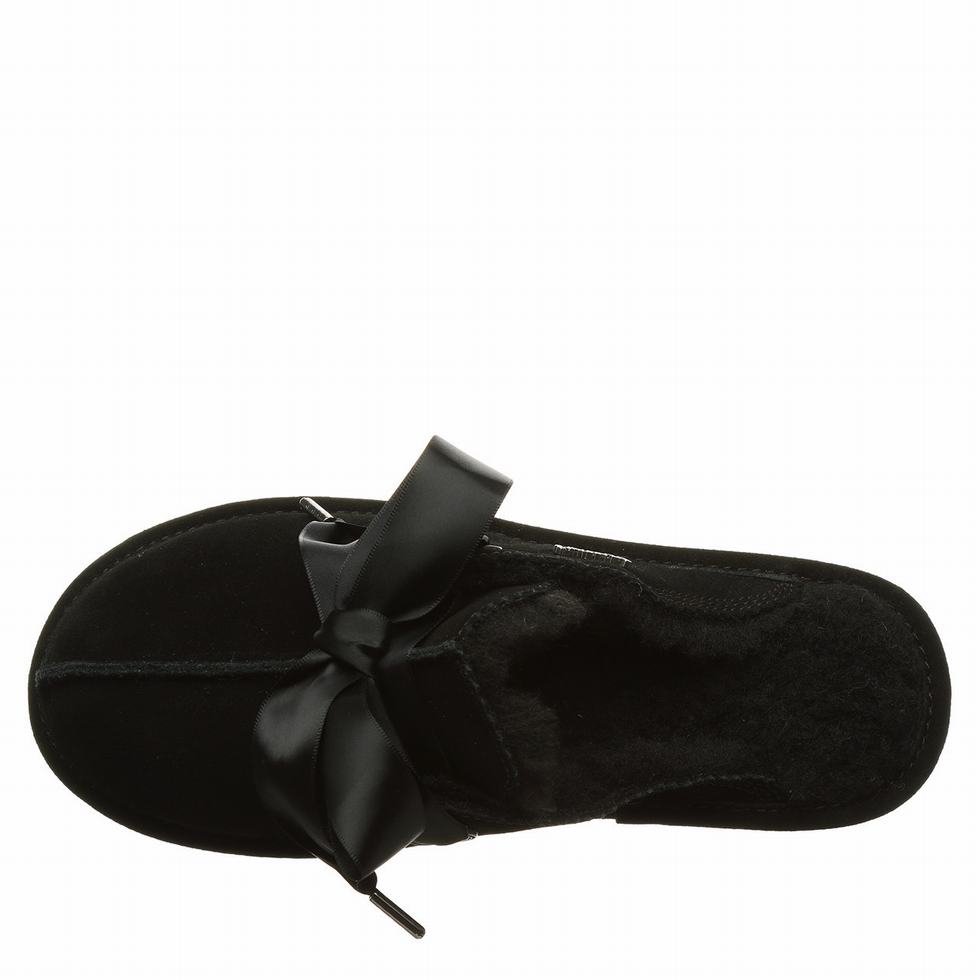 Pantuflas Bearpaw Jolietta Mujer Negras | SWS5888RK