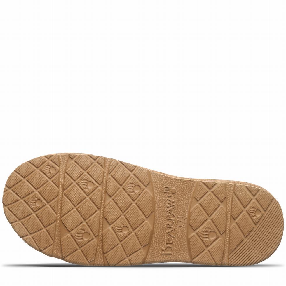 Pantuflas Bearpaw Kamala Mujer Marrones | NJD362GG