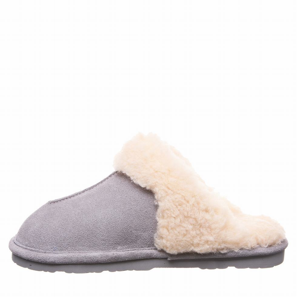 Pantuflas Bearpaw Loketta Mujer Gris | HTQ5022OR