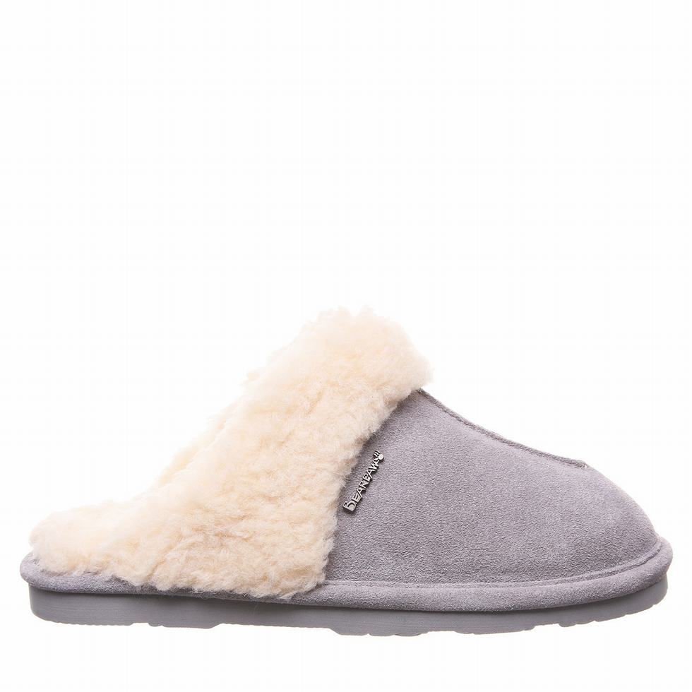 Pantuflas Bearpaw Loketta Mujer Gris | HTQ5022OR