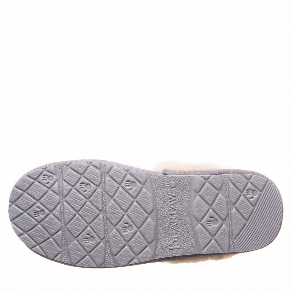 Pantuflas Bearpaw Loketta Mujer Gris | HTQ5022OR