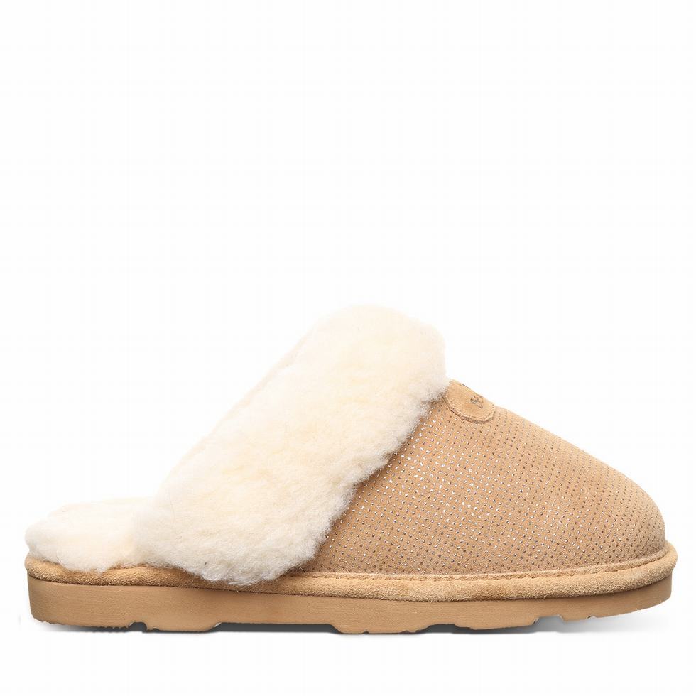 Pantuflas Bearpaw Loki Exotic Mujer Marrones | JZJ5678BN