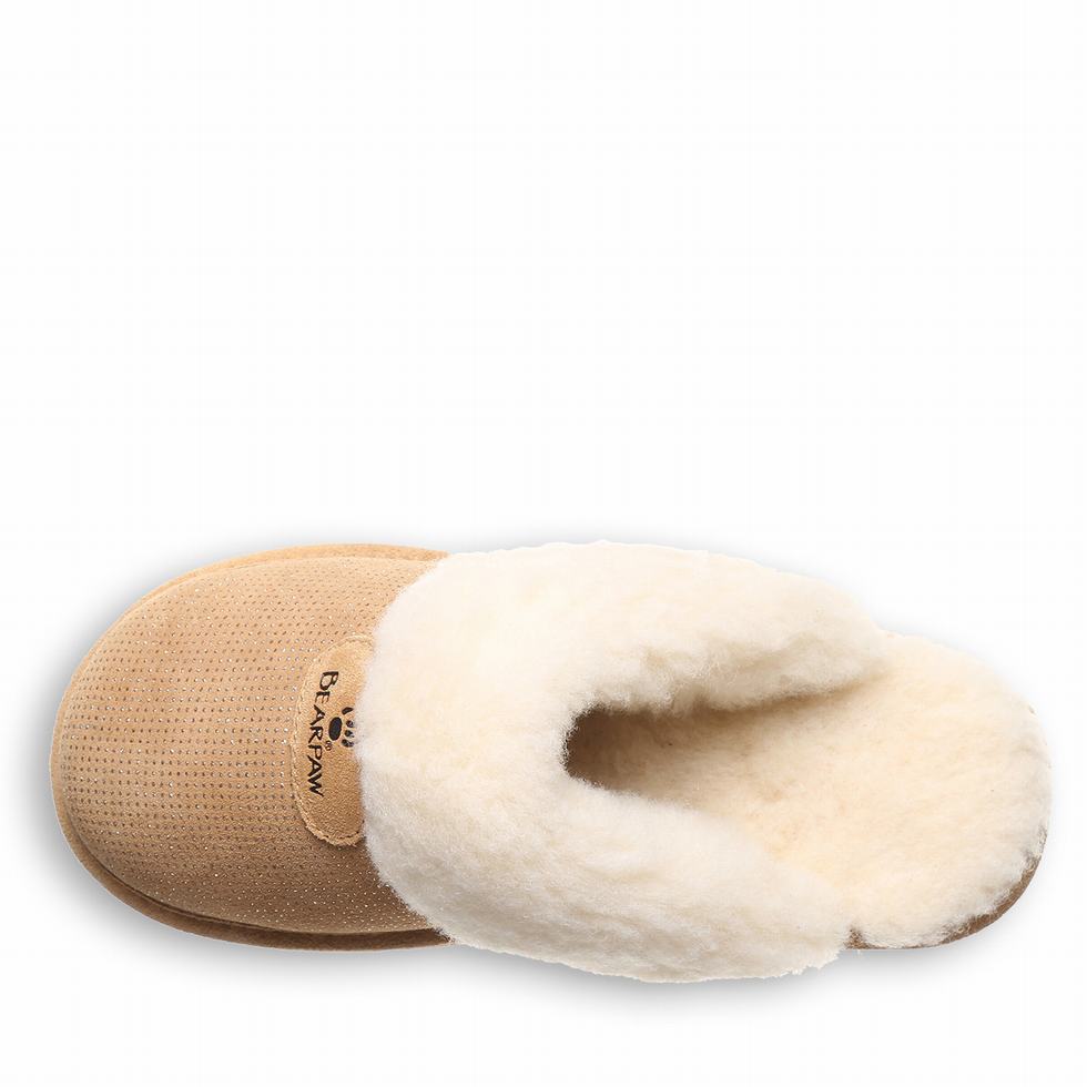 Pantuflas Bearpaw Loki Exotic Mujer Marrones | JZJ5678BN