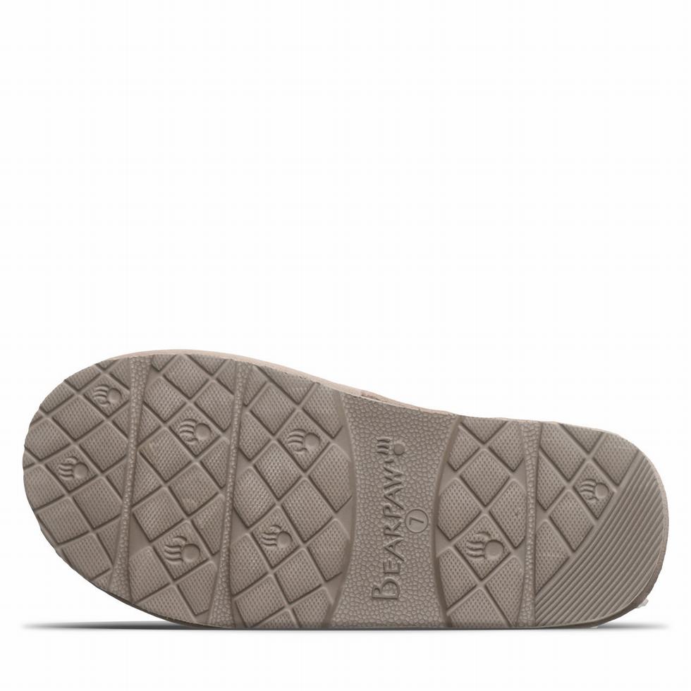 Pantuflas Bearpaw Loki II Mujer Marrones | KEH811MT