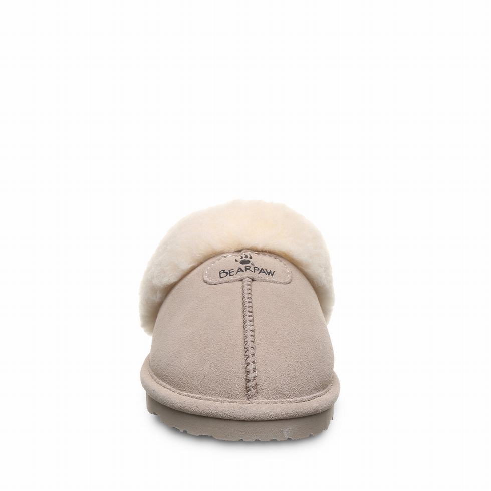 Pantuflas Bearpaw Loki II Mujer Marrones | KEH811MT