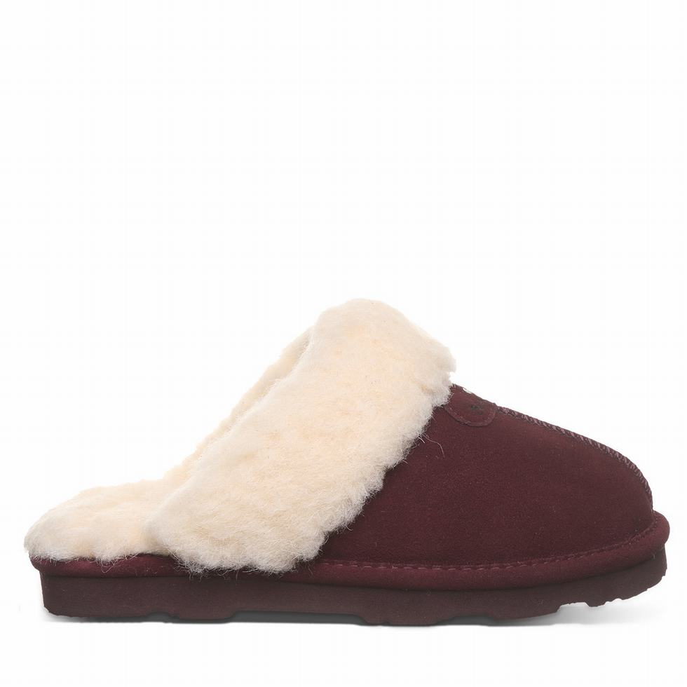 Pantuflas Bearpaw Loki II Mujer Moradas | IBY5632OZ