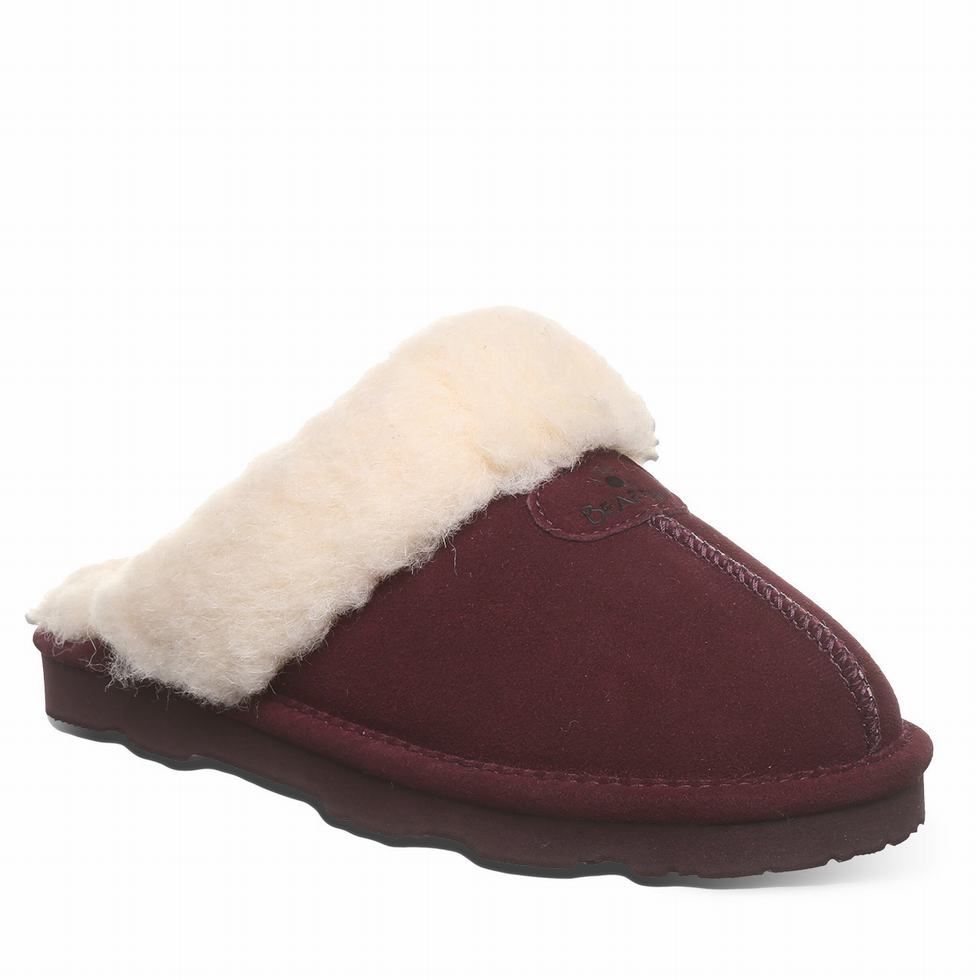 Pantuflas Bearpaw Loki II Mujer Moradas | IBY5632OZ